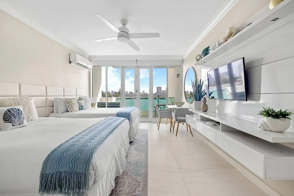 圣胡安El Sol Ocean View - Exclusive - 4 Guests公寓 0*, 圣胡安 波多黎各
